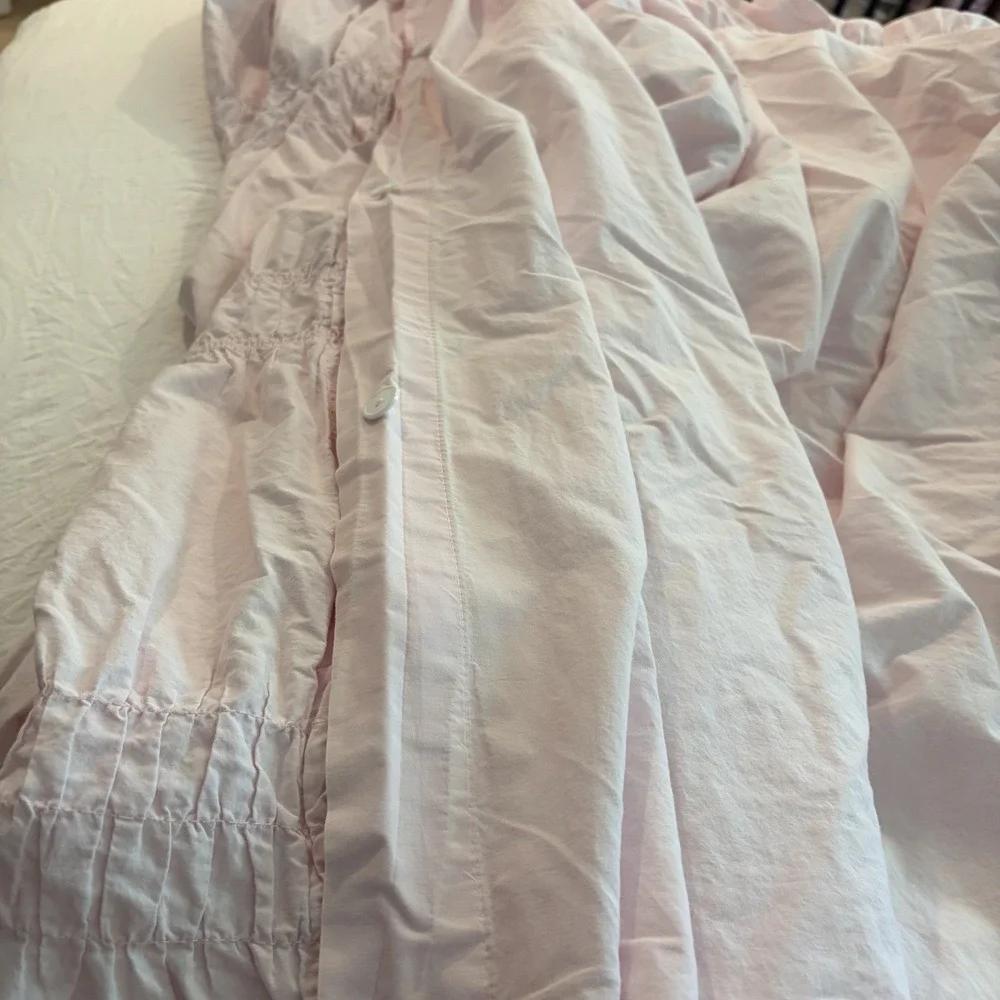Simply Shabby Chic Twin‎ Duvet Cover Pink Cottagecore French Country Ruched